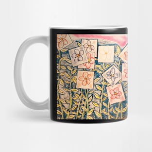 Garden of Square Flowers Mug